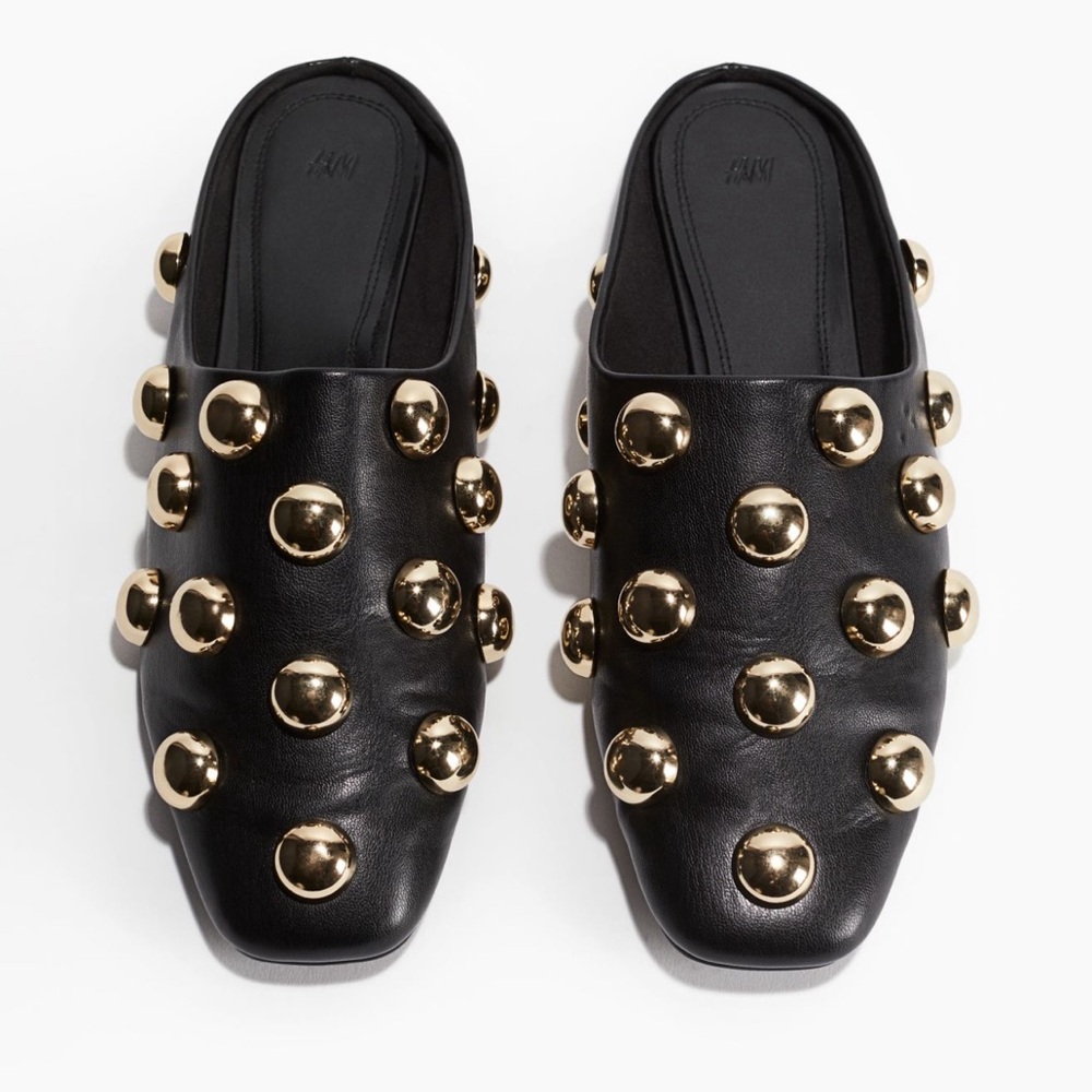 Hm embellished mules